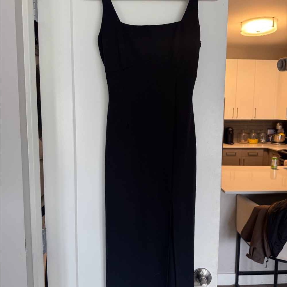 Hello Molly Black Strapless Dress